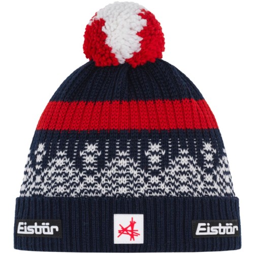 Czapka Eisbar Norrak Pompon MÜ SA navy