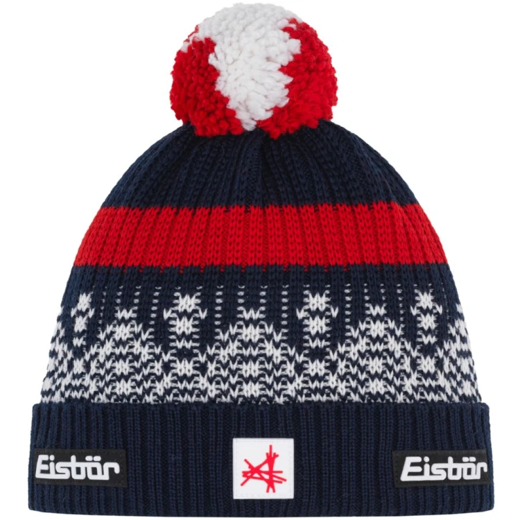 Czapka Eisbar Norrak Pompon MÜ SA navy