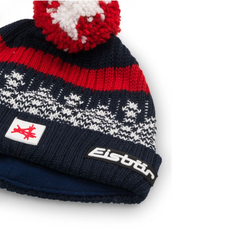 Czapka Eisbar Norrak Pompon MÜ SA navy