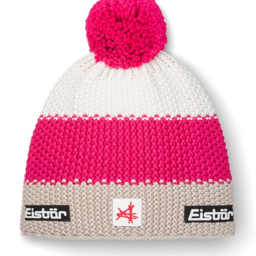 Czapka Eisbar Star Pompon MÜ SA pink