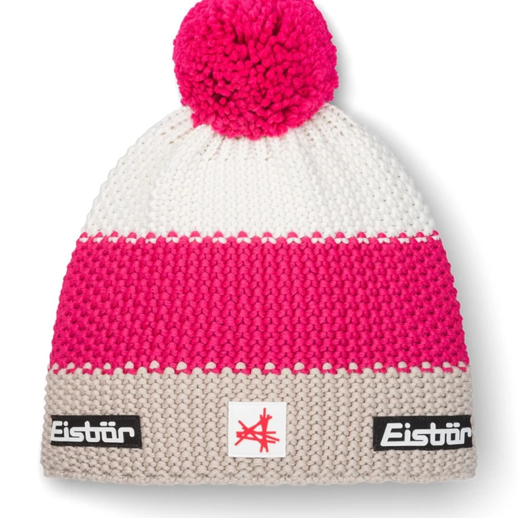 Czapka Eisbar Star Pompon MÜ SA pink