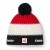 Czapka Eisbar Star Pompon MÜ SA black/white/red