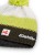 Czapka Eisbar Star Pompon MÜ SA black/green/white