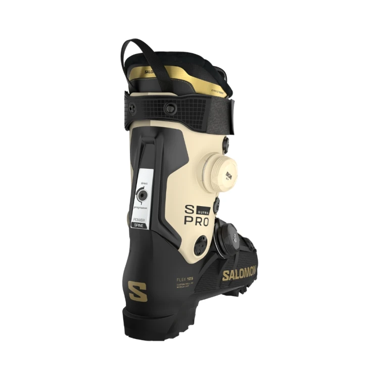 Buty narciarskie damskie Salomon S/PRO Supra D BOA 105 Black / Birch / Gold Met.