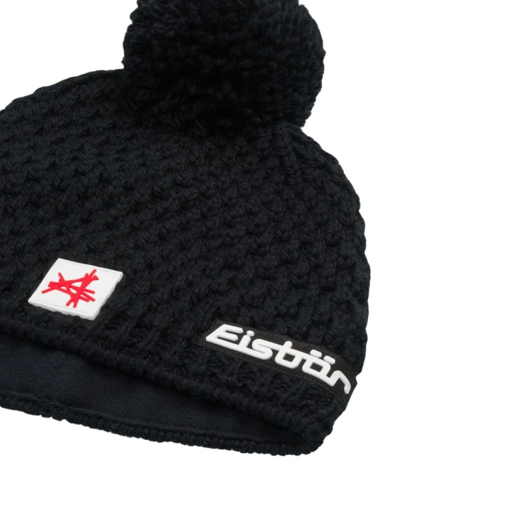 Czapka Eisbar Trail Pompon MÜ SA black