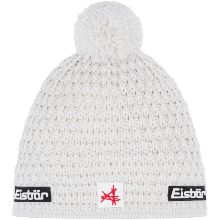 Czapka Eisbar Trail Pompon MÜ SA white