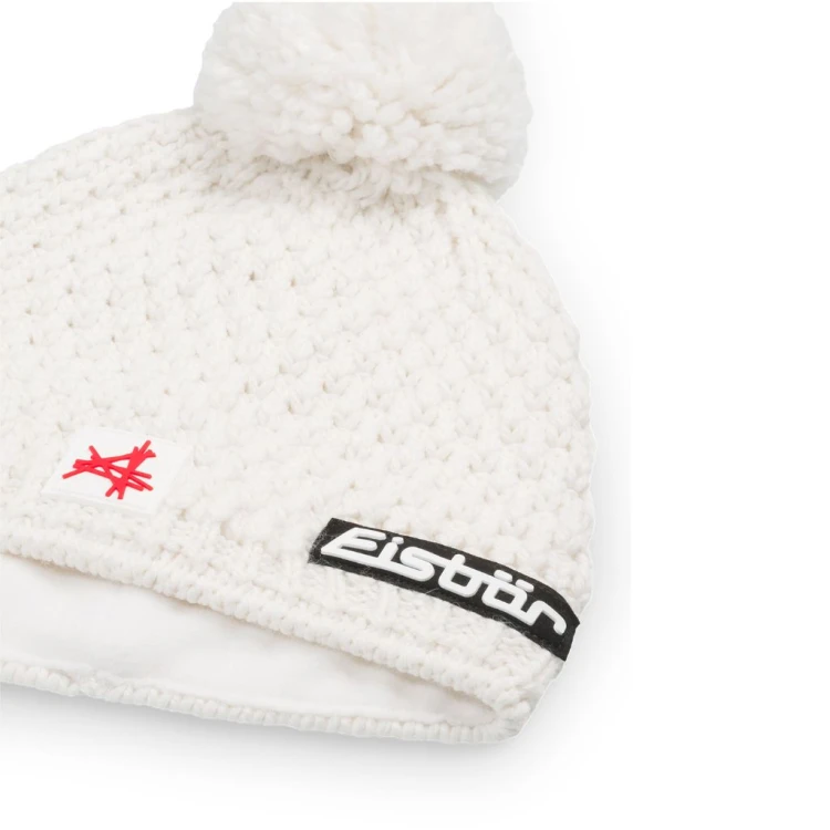 Czapka Eisbar Trail Pompon MÜ SA white
