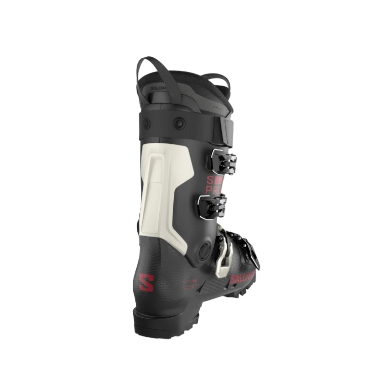 Buty narciarskie Salomon S/PRO Supra 90 Black / Gray Aurora / Samba Met.