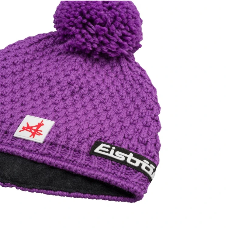 Czapka Eisbar Trail Pompon MÜ SA purple
