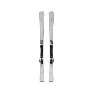 Narty Salomon S/MAX N°8 Silver + M10 GW L8 Silver Met. / Glitter / Silver