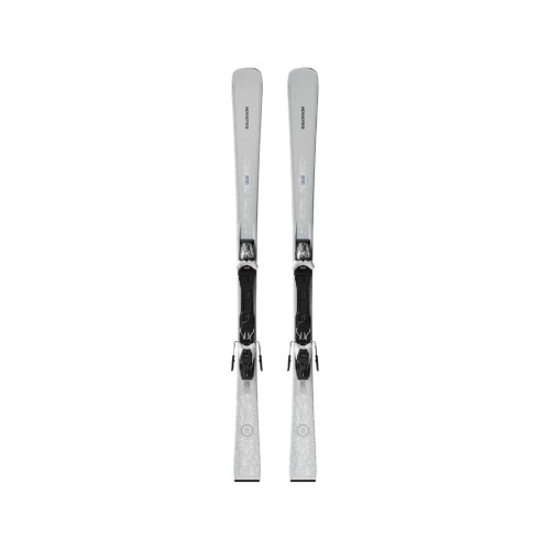 Narty Salomon S/MAX N°8 Silver + M10 GW L8 Silver Met. / Glitter / Silver