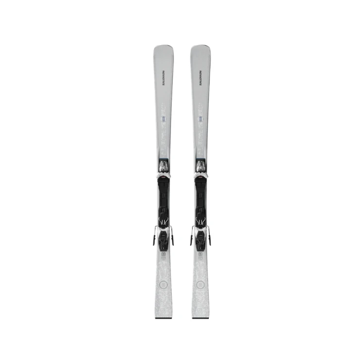 Narty Salomon S/MAX N°8 Silver + M10 GW L8 Silver Met. / Glitter / Silver