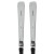 Narty Salomon S/MAX N°8 Silver + M10 GW L8 Silver Met. / Glitter / Silver