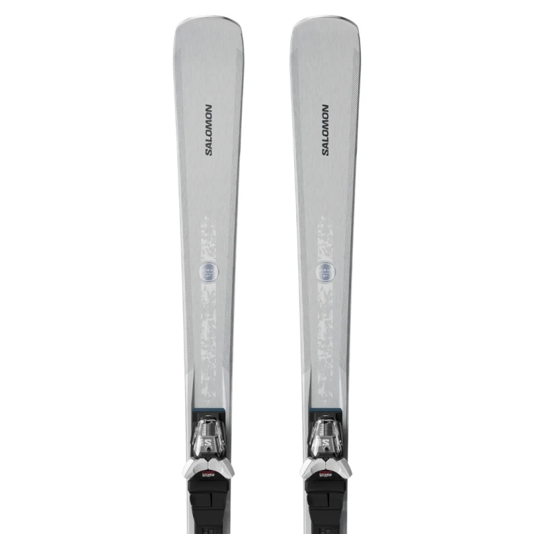 Narty Salomon S/MAX N°8 Silver + M10 GW L8 Silver Met. / Glitter / Silver