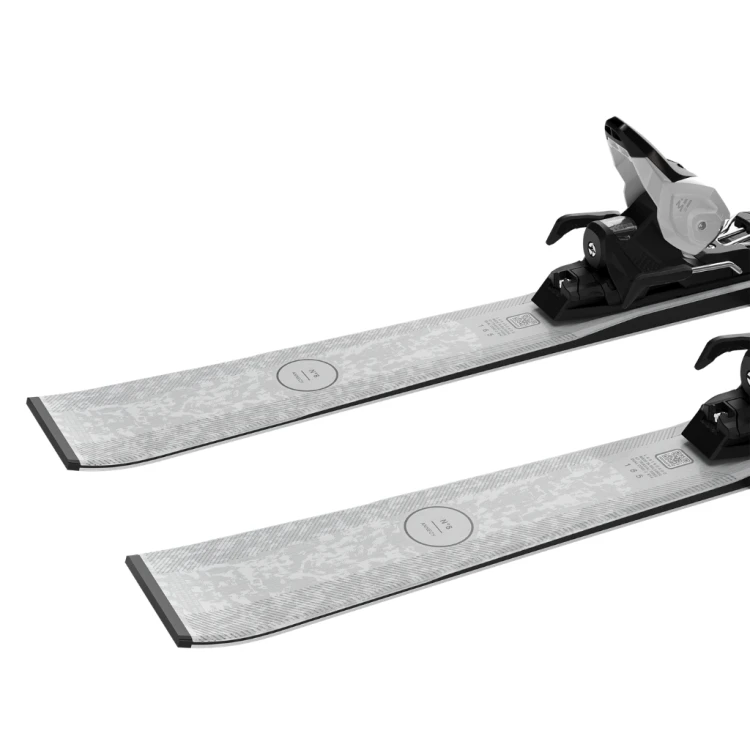Narty Salomon S/MAX N°8 Silver + M10 GW L8 Silver Met. / Glitter / Silver