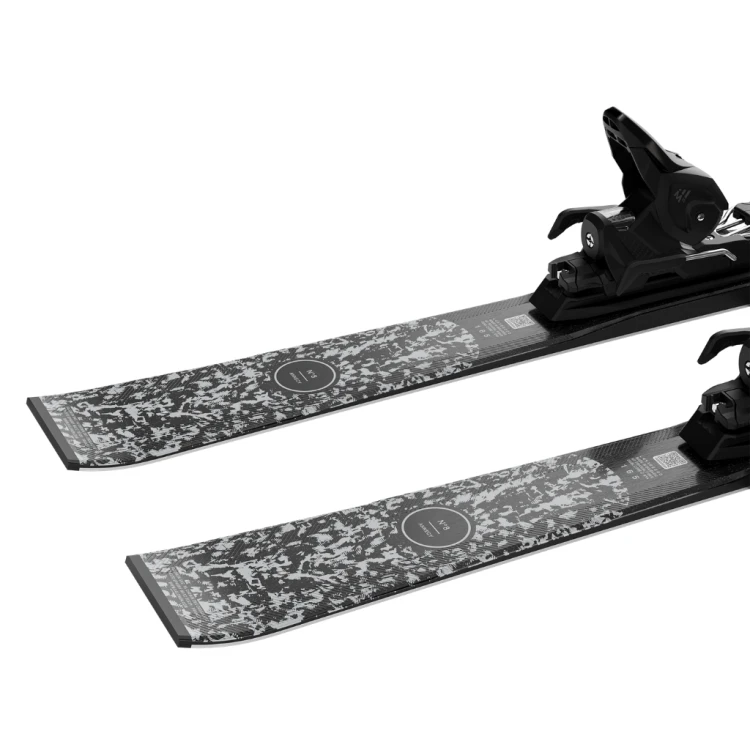 Narty Salomon S/MAX N°8 BLACK + M10 GW L80 Black / Glitter / Silver