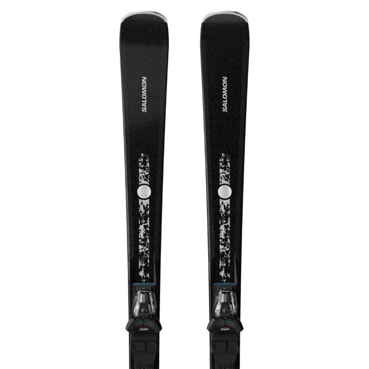 Narty Salomon S/MAX N°8 BLACK + M10 GW L80 Black / Glitter / Silver