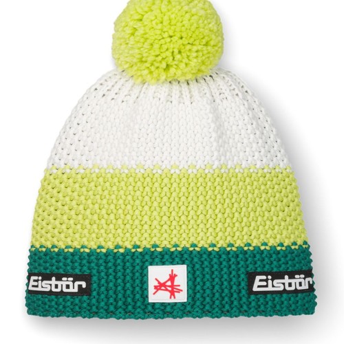 Czapka dziecięca Eisbar Star Pompon MÜ SA kids blue/lemon/white