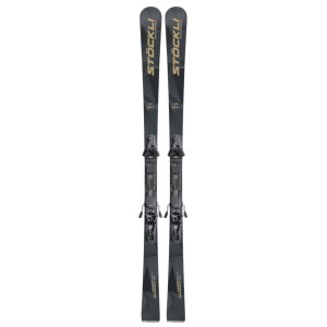 Narty Stockli Laser WRT PRO Marco Odermatt Edition + SRT Speed D20 + SRT 12 black matt/shine