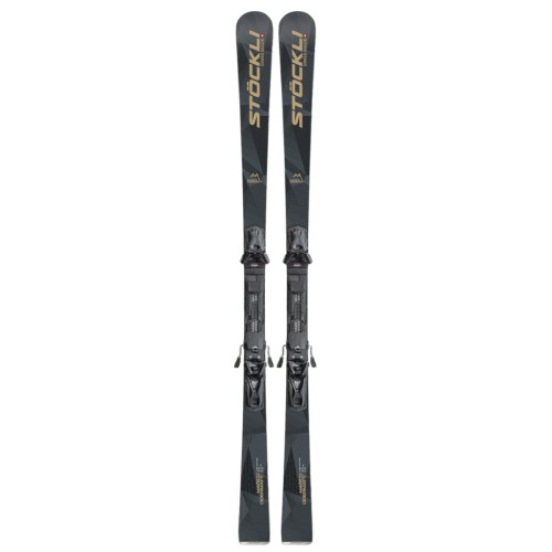 Narty Stockli Laser WRT PRO Marco Odermatt Edition + SRT Speed D20 + SRT 12 black matt/shine