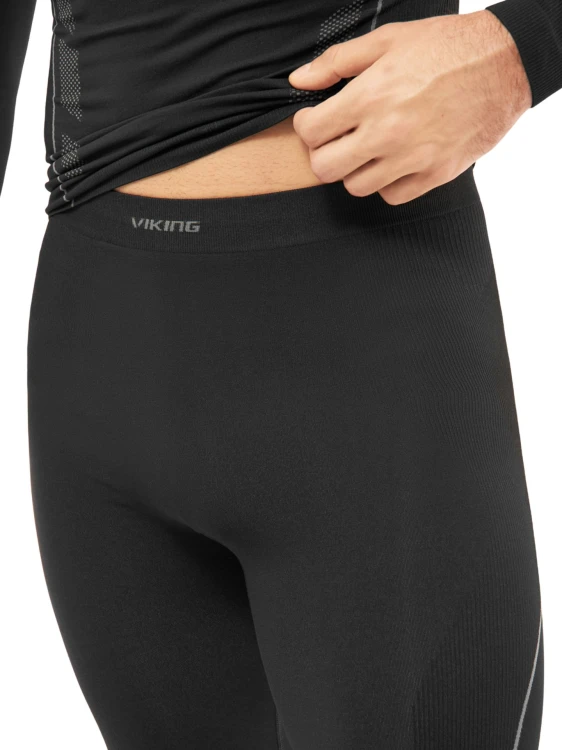 Bielizna męska termoaktywna VIKING Eiger 2.0 Set Bamboo black-grey