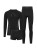Bielizna męska termoaktywna VIKING Eiger 2.0 Set Bamboo black-grey