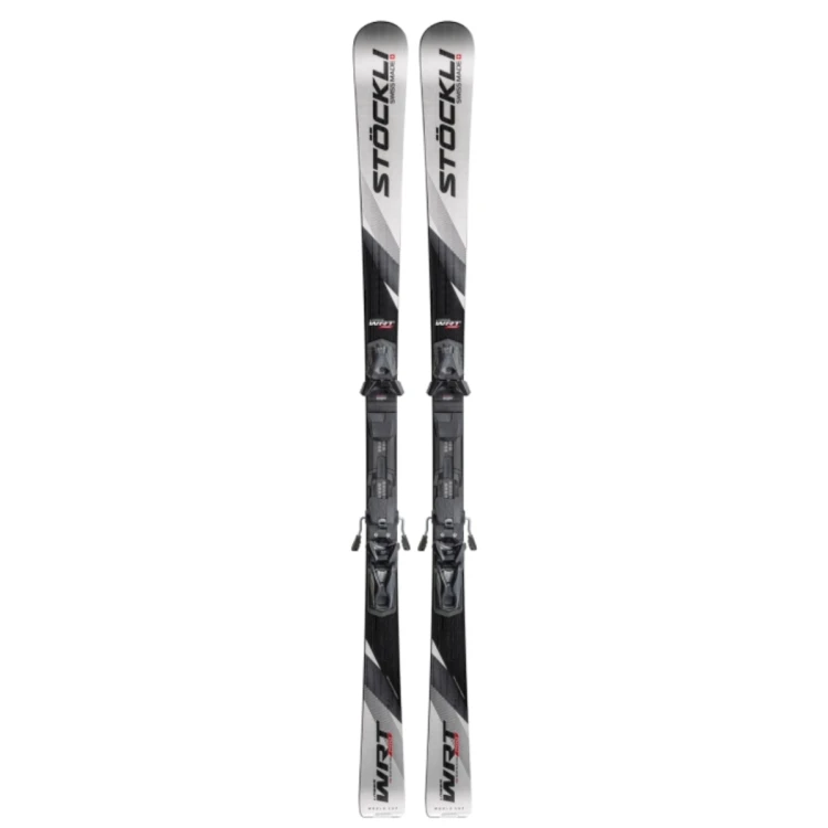 Narty Stockli Laser WRT PRO + SRT Carbon D20 + SRT 12 black matt/shine