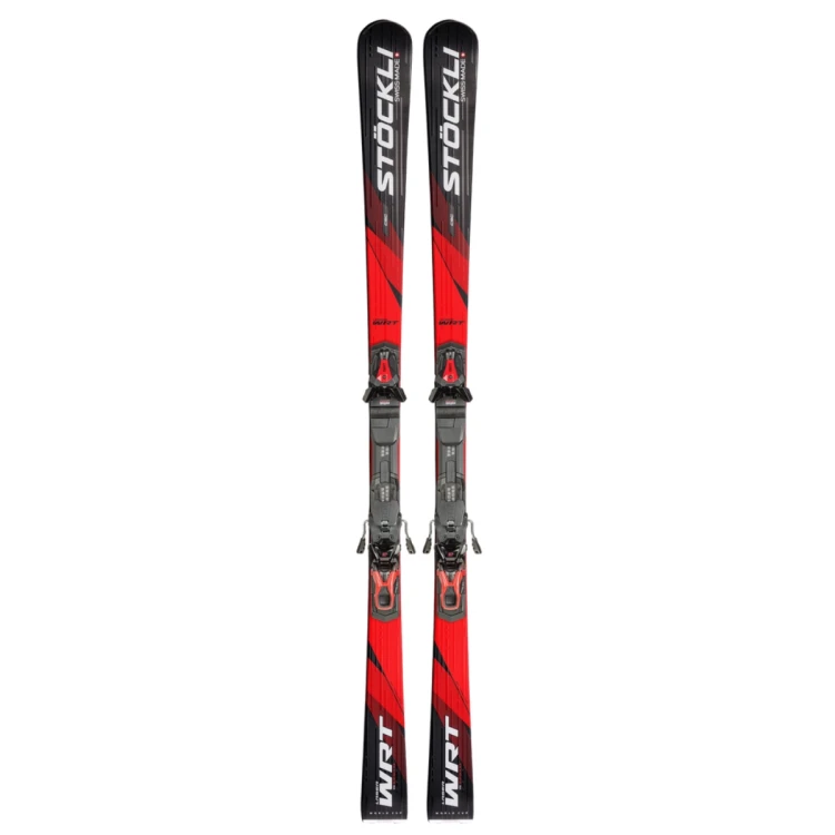 Narty Stockli Laser WRT SRT + SRT Speed D20 + SRT 12 red