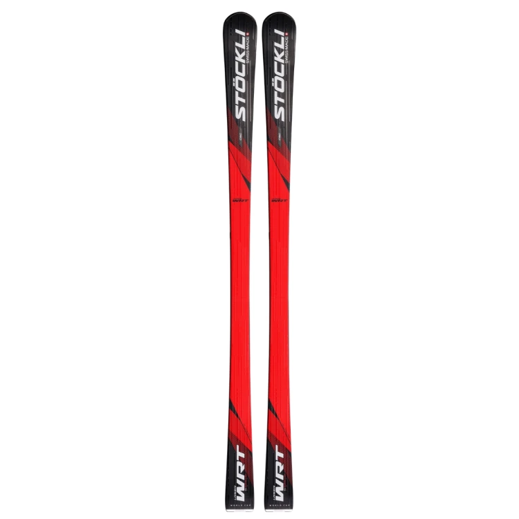 Narty Stockli Laser WRT SRT + SRT Speed D20 + SRT 12 red