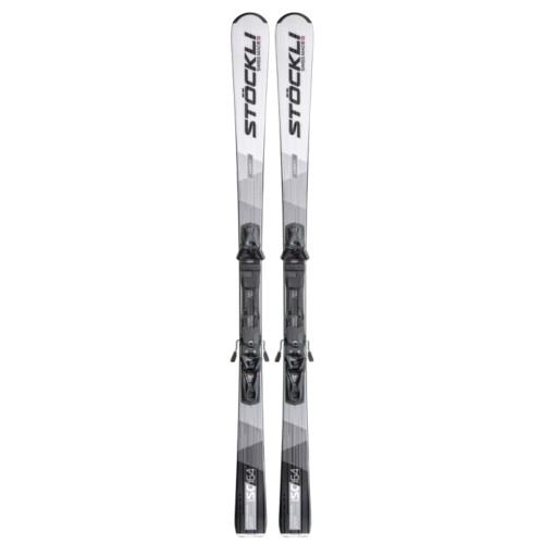 Narty Stockli Laser SC + SRT Speed D20 + SRT12 black matt/shine