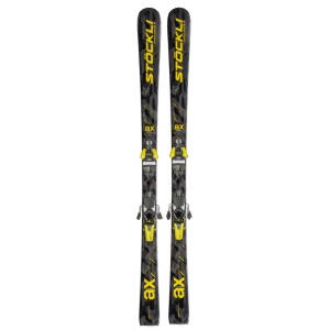 Narty Stockli Montero AX + STRIVE 13D yellow