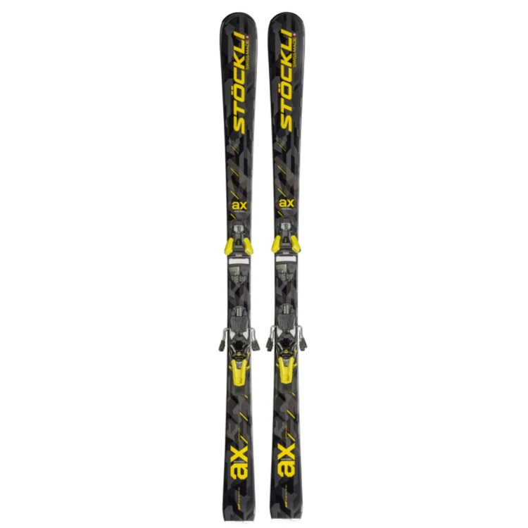 Narty Stockli Montero AX + STRIVE 13D yellow