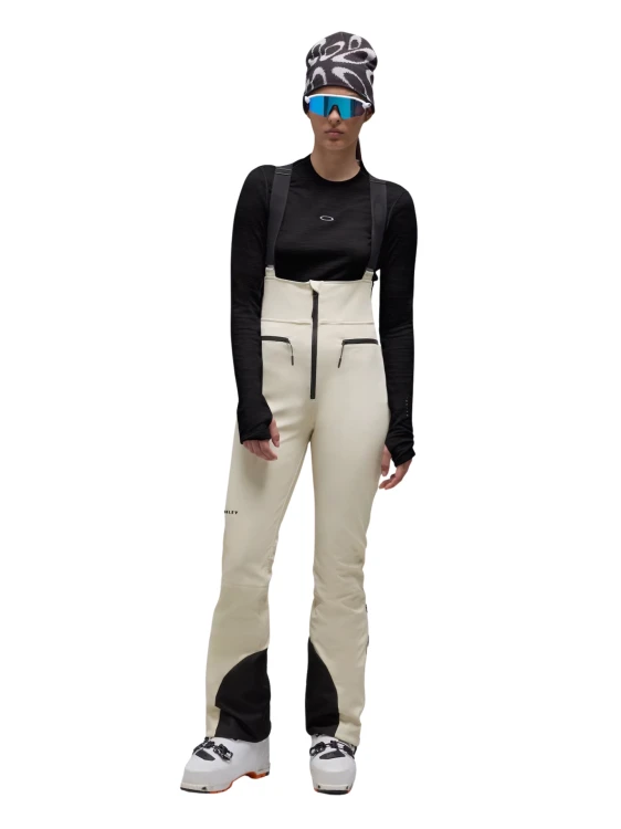 Spodnie damskie Oakley W. Softshell Bib Pant mist