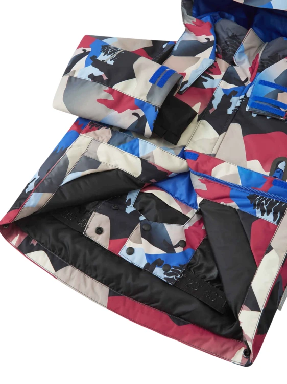 Kurtka narciarska dziecięca Reima Kairala soft black