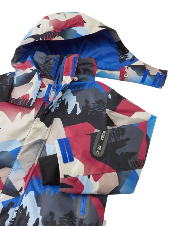 Kurtka narciarska dziecięca Reima Kairala soft black