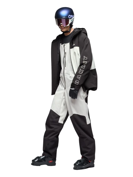 Spodnie męskie Oakley Timberline Shell Bib Pant pitch black/white