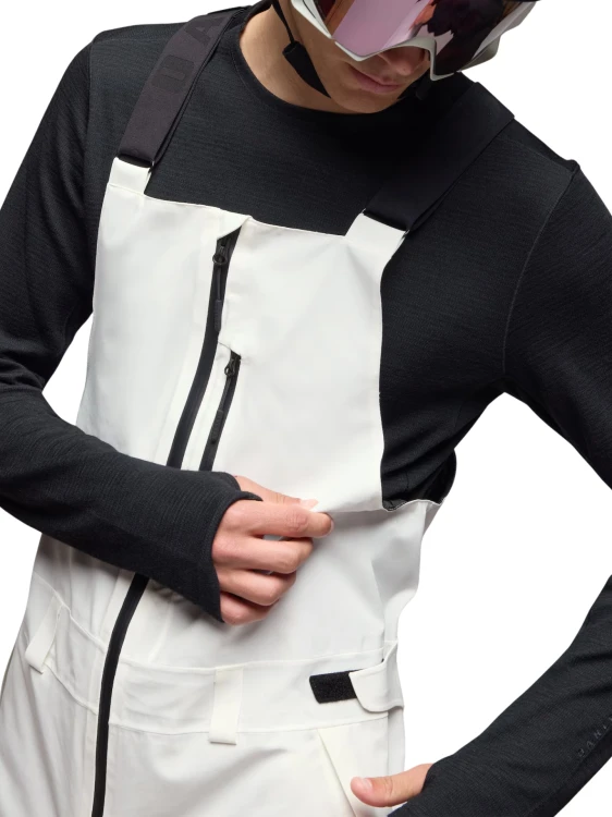 Spodnie męskie Oakley Timberline Shell Bib Pant pitch black/white