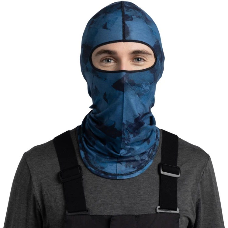 Kominiarka Buff EcoStretch Balaclava tyze night blue