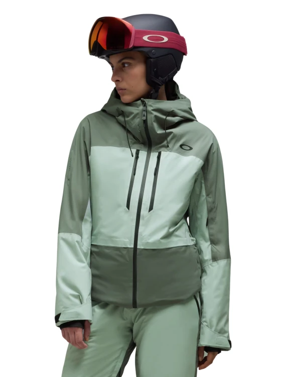 Kurtka damska Oakley W. Canopy Pro Insulated Jacket​ aviator green/faded green