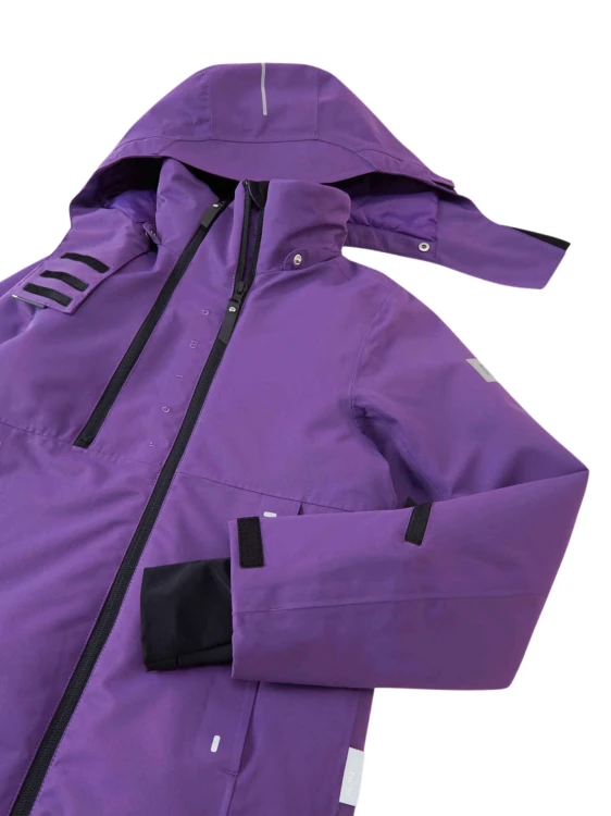 Kurtka narciarska dziecięca Reima Perille plum purple