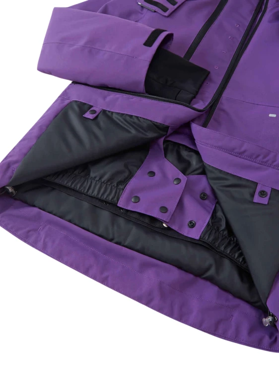 Kurtka narciarska dziecięca Reima Perille plum purple