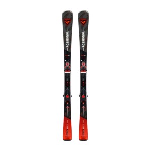 Narty Rossignol Forza 60° TI + SPX 12 KONECT GW B80 Black Hot Red