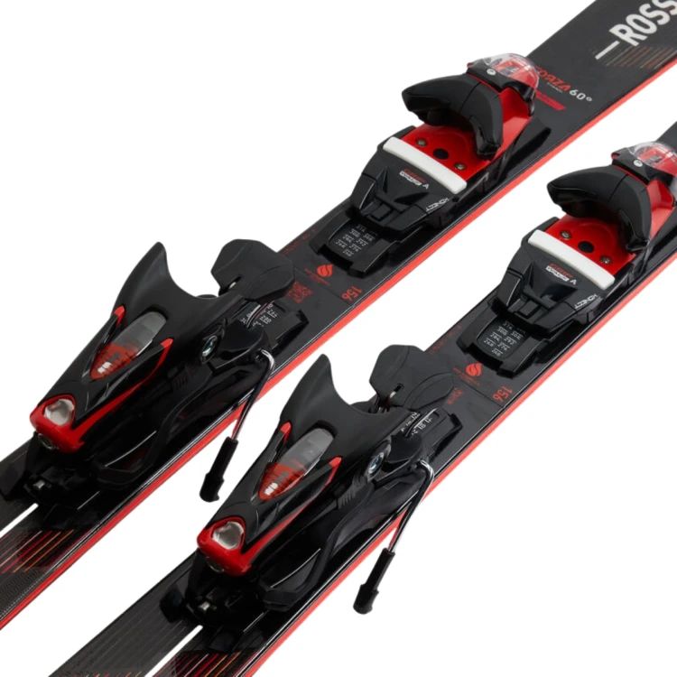 Narty Rossignol Forza 60° TI + SPX 12 KONECT GW B80 Black Hot Red