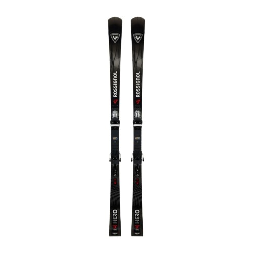 Narty Rossignol Hero LT R22 + SPX 14 Rockerace GW Siver Red