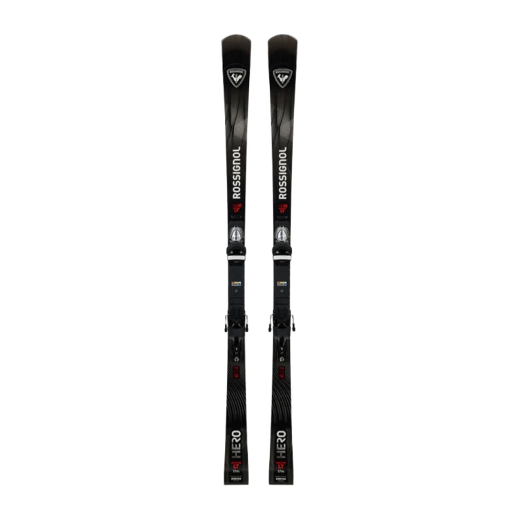 Narty Rossignol Hero LT R22 + SPX 14 Rockerace GW Siver Red