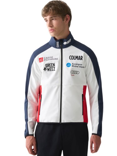 Kurtka narciarska męska Colmar Replica Softshell Jacket White Navy Bright Red