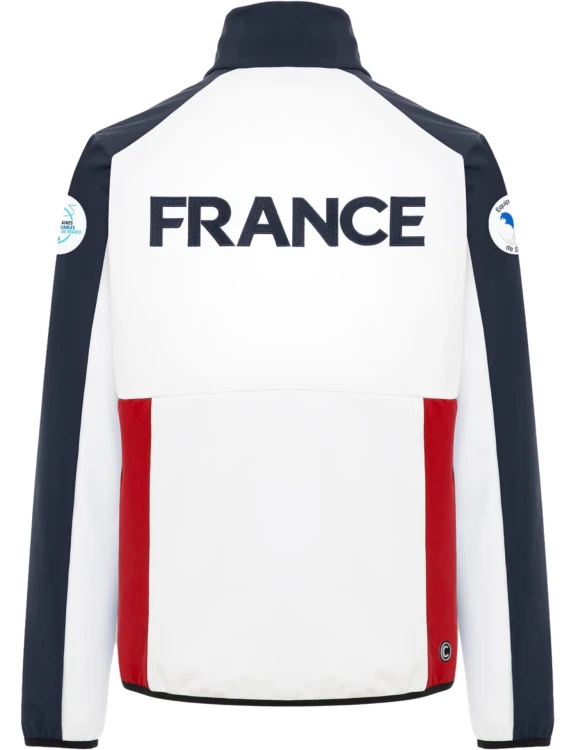 Kurtka narciarska męska Colmar Replica Softshell Jacket White Navy Bright Red