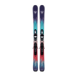 Narty Rossignol Sender JR + KID4 GW B76 Black