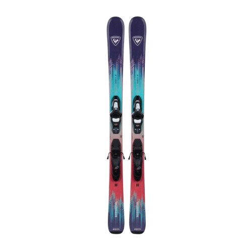 Narty Rossignol Sender JR + KID4 GW B76 Black