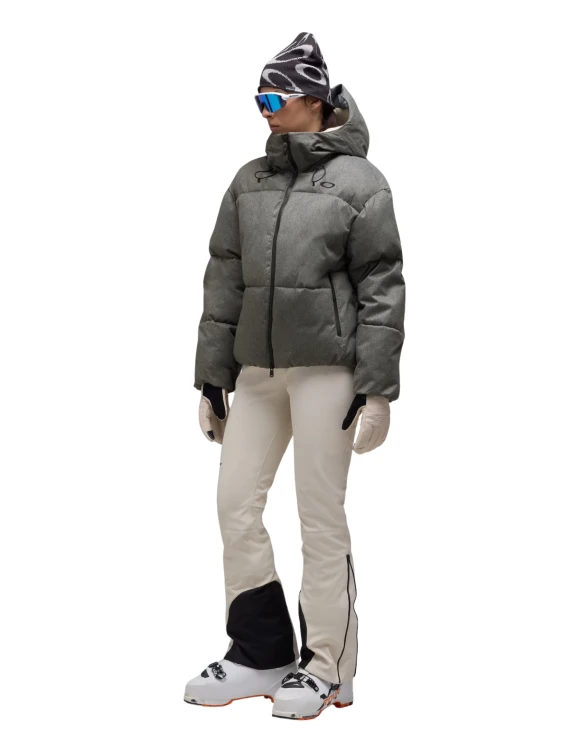 Kurtka damska Oakley W. Icicle Cropped Jacket cement melange